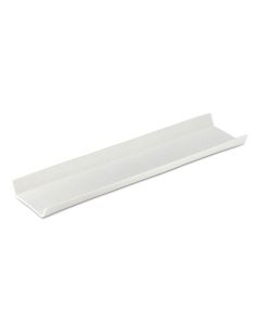 APHROS Vassoio rettangolare stretto gourmet bianco lucido/matt cm 41x10,5