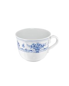 ANTHIROS Tazza da caffè bianca e blu cl 10