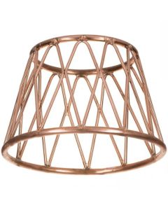 EFAY Stand antiscivolo universale rame Crown in acciaio rivestito in PVC