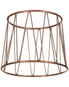 EFAY Stand antiscivolo universale rame Crown in acciaio rivestito in PVC cm 25x21,2 h cm 20