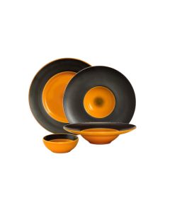 EKATE Servizio Piatti color arancione