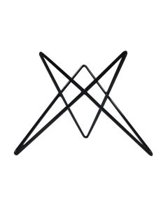 EFAY Stand universale antiscivolo Star in acciaio rivestito in PVC