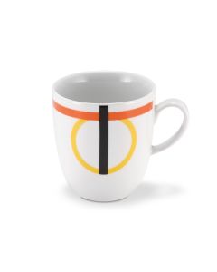 GEOMETRIKÓS Mug ocra 30 cl