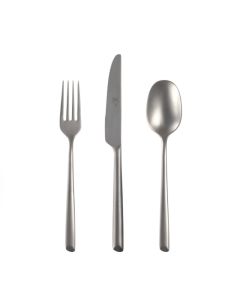 KALLIPOLIS Servizio posate in acciaio inox finitura sabbiata