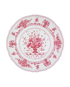 LE COQ PORCELAINE Anthiros Piatto rotondo porpora Ø cm 32