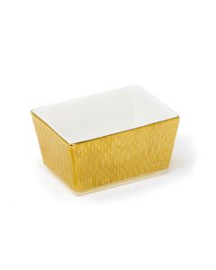 LE COQ PORCELAINE Deras Porta bustine color oro cm 9,5x7 h cm 5
