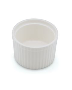 LE COQ PORCELAINE Efeso Stampo soufflè festonato color avorio Ø cm 6 h cm 5