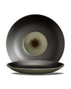 LE COQ PORCELAINE Ekate Piatto presentazione grigio Ø cm 30,5 h cm 4,5