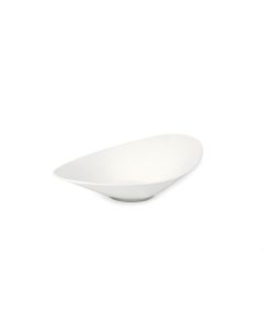 LE COQ PORCELAINE Febe Coppa ovale color avorio cm 32,5x19 h cm 7