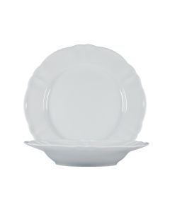 HARMONIAE Piatto fondo bianco &Oslash; cm 23 h 4 cm