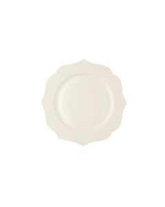 LE COQ PORCELAINE Ionica Piatto piano color avorio Ø cm 28