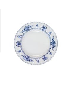 NEOS ANTHIROS Piatto fondo bianco e blu Ø cm 23