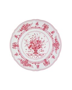 NEOS ANTHIROS Piatto frutta bianco e porpora Ø cm 20,5