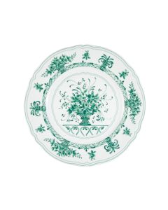 NEOS ANTHIROS Piatto frutta bianco e verde Ø cm 20,5