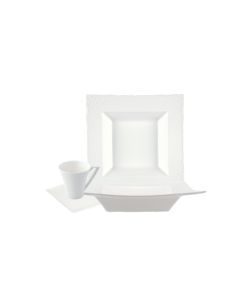 ONIROS Servizio Piatti color avorio