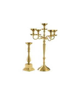 STYLOS Candelabri color oro